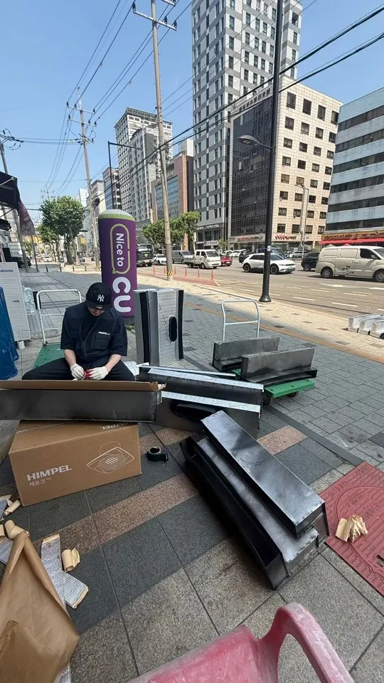 인천 급배기통합시공 현장 사진