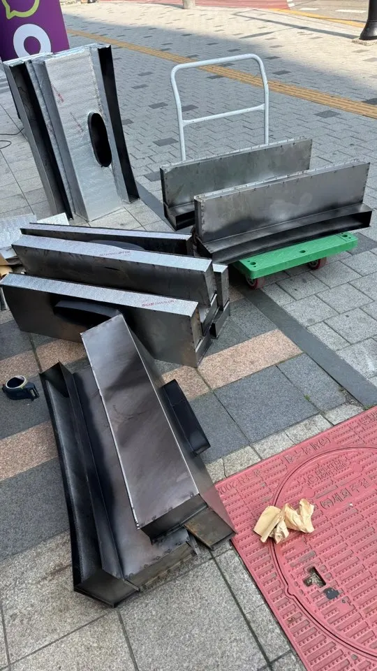 김포 환기덕트 시공 현장 사진