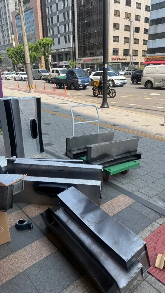 김포 환기덕트 시공 현장 사진