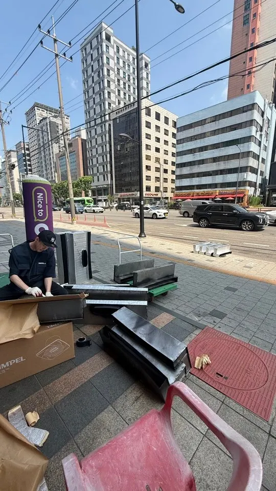 김포 환기덕트 시공 현장 사진